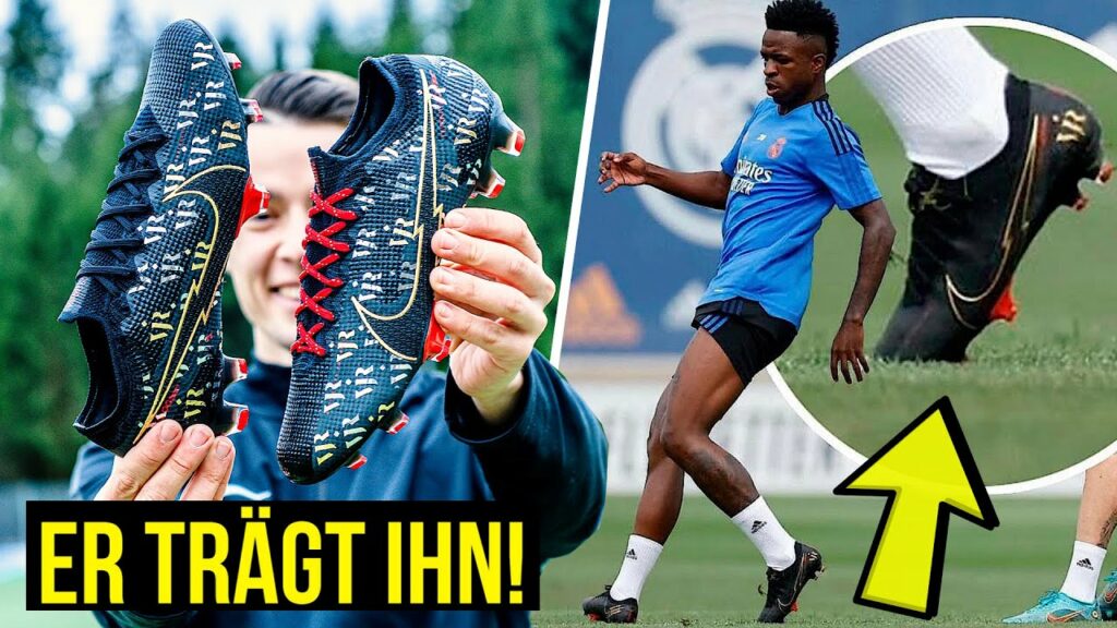 Vinícius Júnior trägt meinen Fußballschuh!