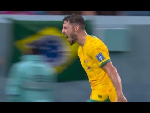 Australia vs Denmark Mathew Leckie Goal 1-0 FiFa World Cup 2022