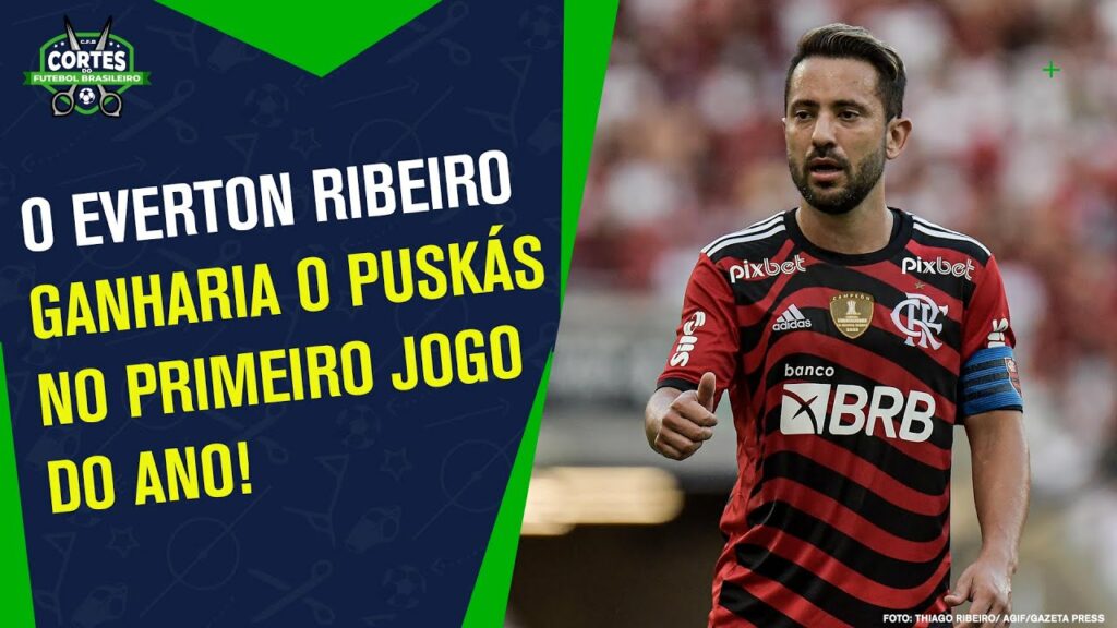 O EVERTON RIBEIRO CHAPELOU DOIS E QUASE FEZ O GOL MAIS BONITO DO ANO!