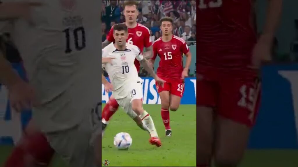 Timothy Weah goal vs Wales World Cup 2022