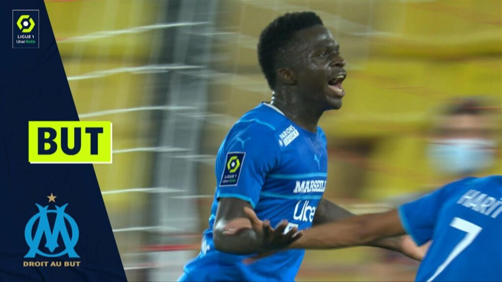 But Cheikh Ahmadou Bamba Mbacke DIENG (37' - OM) AS MONACO - OLYMPIQUE DE MARSEILLE (0-2) 21/22