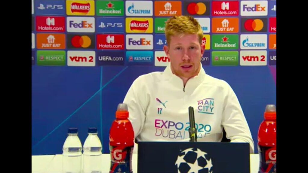 Kevin De Bruyne Man City - On the threat of Club Brugge attacker Noa Lang! #kevindebruyne