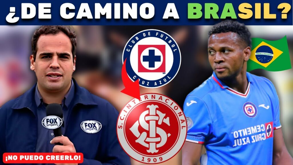 ¡BOMBA! ¡DIOS MÍO! ¿MICHAEL ESTRADA HACE LAS MALETAS PARA BRASIL? CRUZ AZUL NOTICIAS