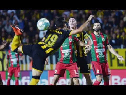 AMAZING! Peñarol's Agustin Canobbio Scores Stunning Scorpion Kick Goal!