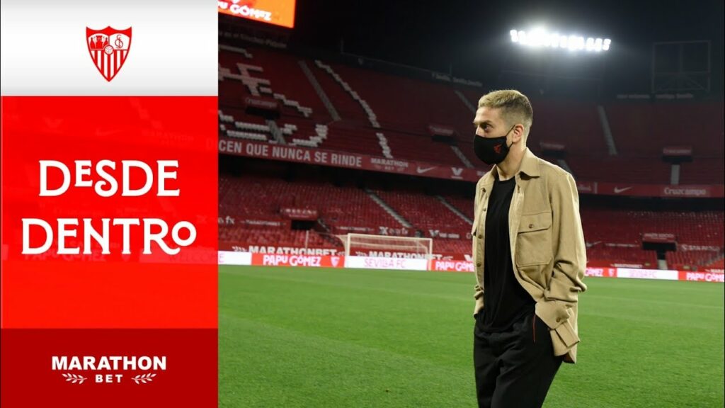 El primer día del Papu Gómez en Sevilla