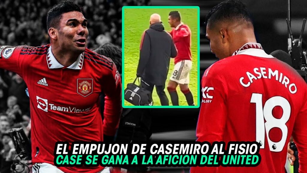 Las REACCIONES de CASEMIRO que ENAMORAN en OLD TRAFORD, el BRASILEÑO se GANA a la AFICIÓN