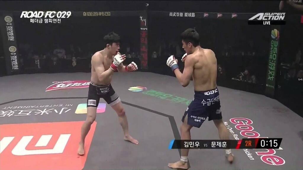 XIAOMI ROAD FC 029 Bantamweight Match Moon Jea-Hoon(문제훈) VS Kim Min-Woo(김민우)
