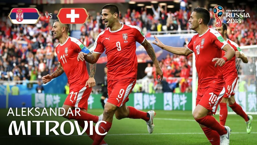 Aleksandar MITROVIC Goal - Serbia v Switzerland - MATCH 26