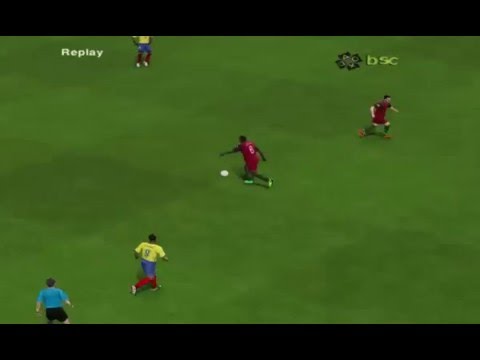 William Carvalho goal vs Ecuador