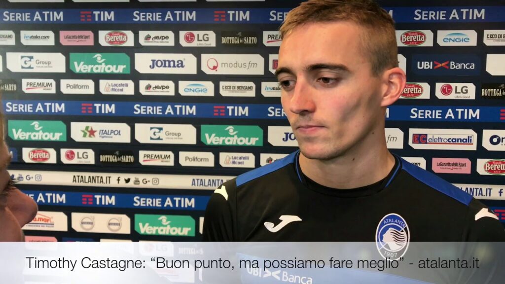 Timothy Castagne: "Buon punto, ma possiamo fare meglio"