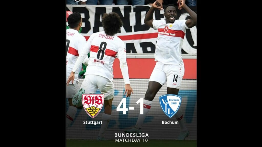 Stuttgart - Bochum 4-1 | Wataru Endo,Silas goal,Bundesliga🔥🐐#shorts #bundesliga #stuttgart #bochum
