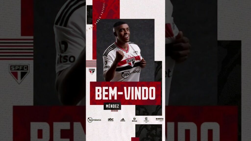 BEM VINDO JHEGSON MÉNDEZ! #saopaulofc #jhegsonméndez #shorts