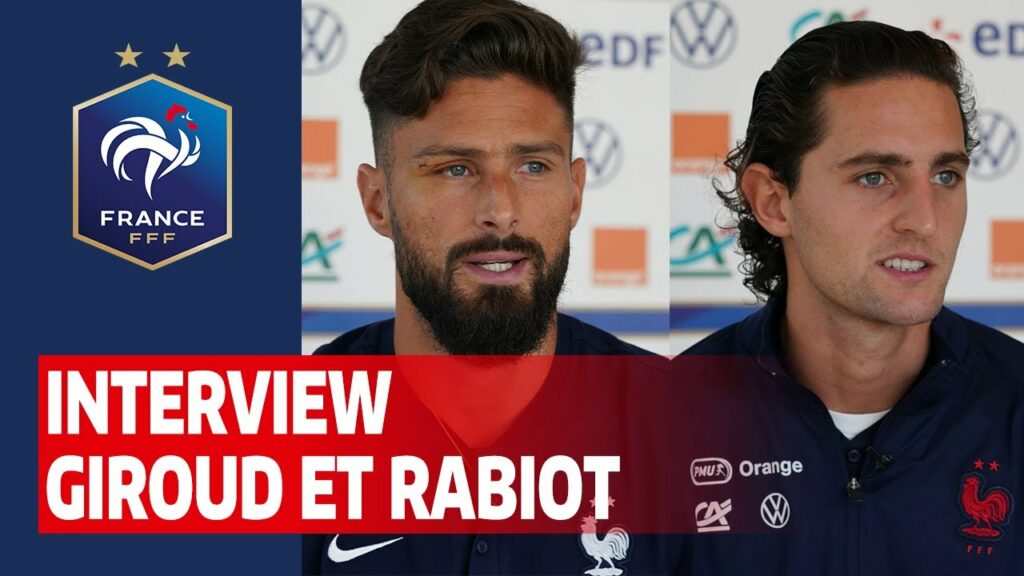 Interview Olivier Giroud & Adrien Rabiot I FFF 2020