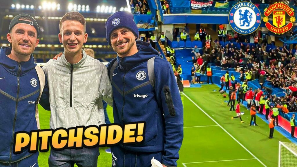 I Met Mason Mount Pitchside at Stamford Bridge! 🏴󠁧󠁢󠁥󠁮󠁧󠁿