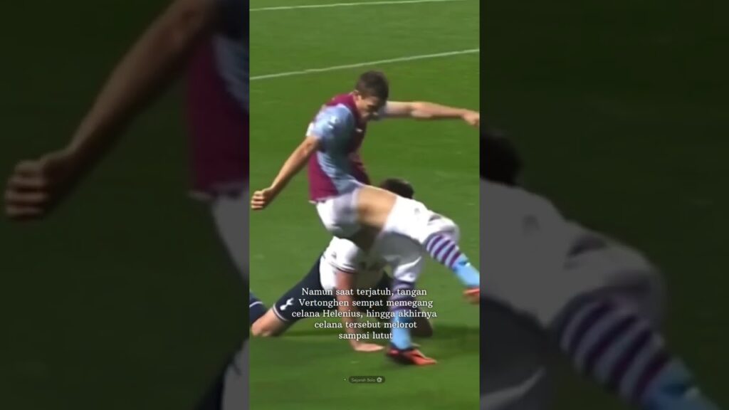 Cara unik Vertonghen menghentikan lawan 😅