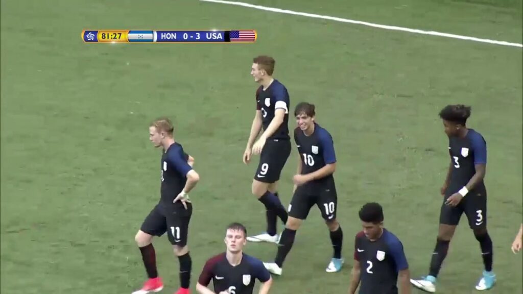 GOAL United States, Josh SARGENT No. 9 | @FenafuthOrg @ussoccer #CU17PAN