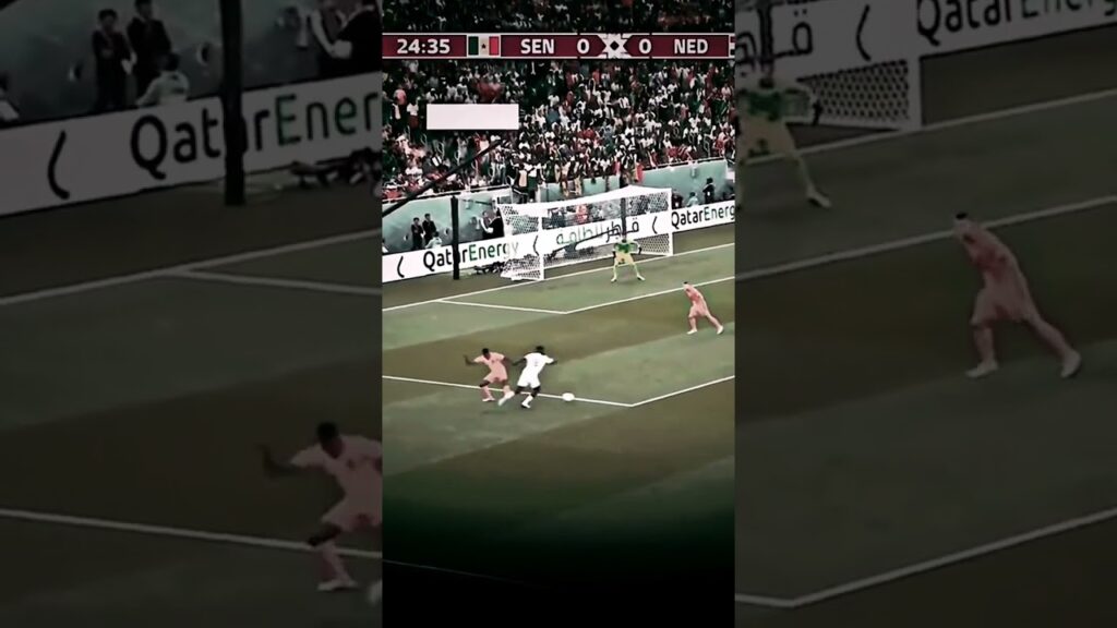 Ismaila Sarr vs Pays-Bas 🥶 #shorts #senegal #equipenational #fifaworldcup