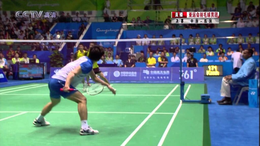 2010 Asian Games - Men's Team Final - Fu Haifeng / Cai Yun vs Lee Yong Dae / Jung Jae Sung