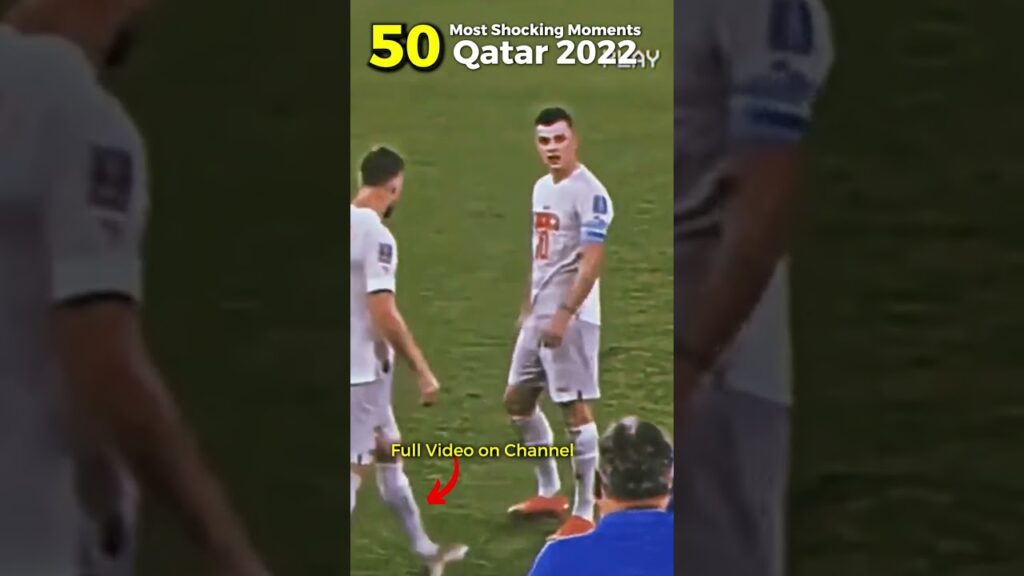 Granit Xhaka vs Serbia 😱