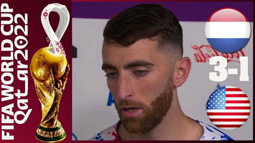 Matt Turner Post Match Interview I Netherlands 3-1 USA I World cup Qatar 2022