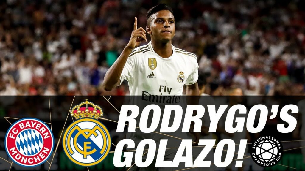 Rodrygo's AMAZING free-kick goal against Bayern!