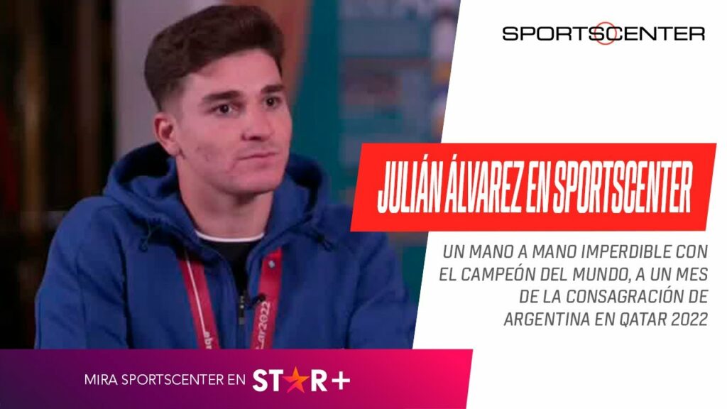 "CON EL TIEMPO LE VAMOS A DAR MÁS VALOR AL MUNDIAL": Julián #ÁLVAREZ, IMPERDIBLE