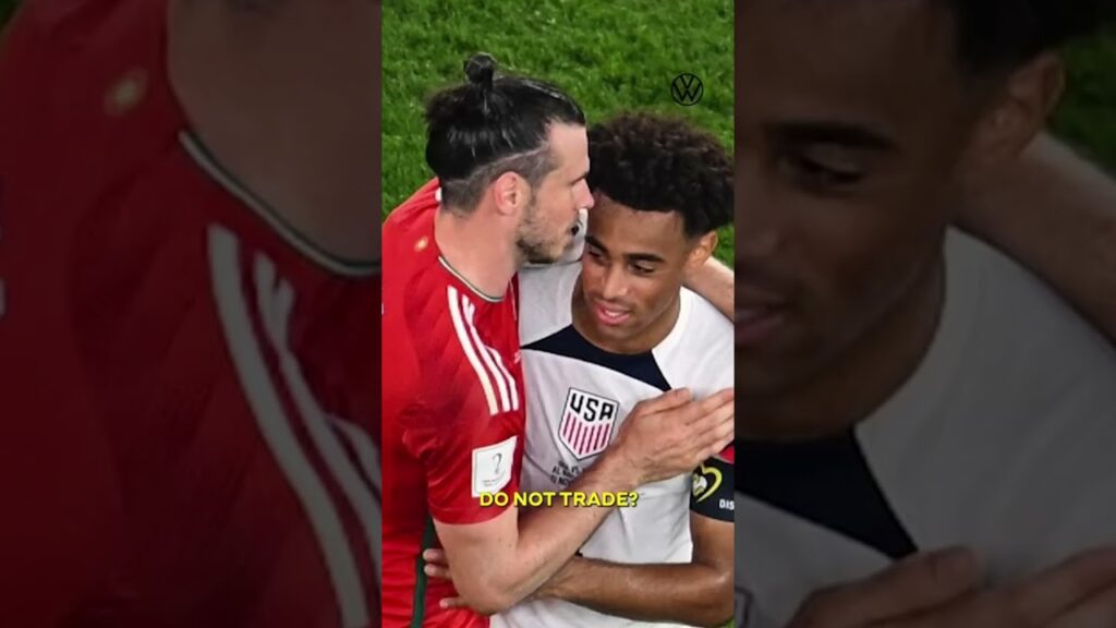 Tyler Adams does NOT trade jerseys #shorts