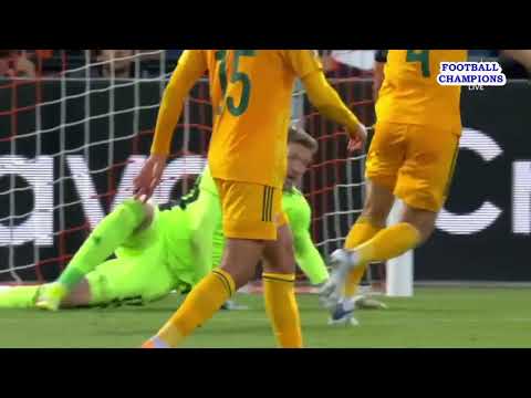 Ben Davies linker Fußtritt, um dem Tor zu widerstehen, Niederlande-Wales, UEFA Nations League 2022