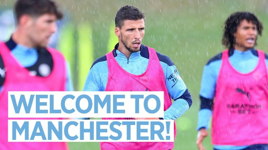 RUBEN DIAS' FIRST TRAINING SESSION | TRAINING