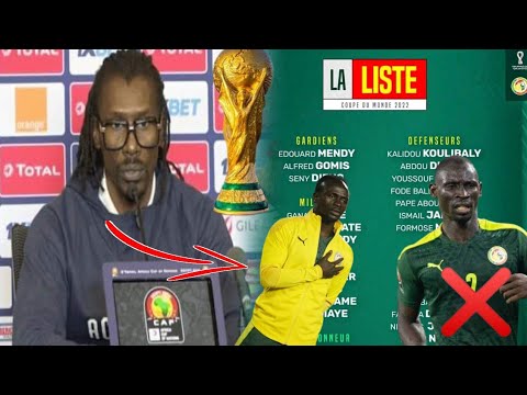 liste aliou cissé aujourd'hui liste aliou cissé aujourd'hui