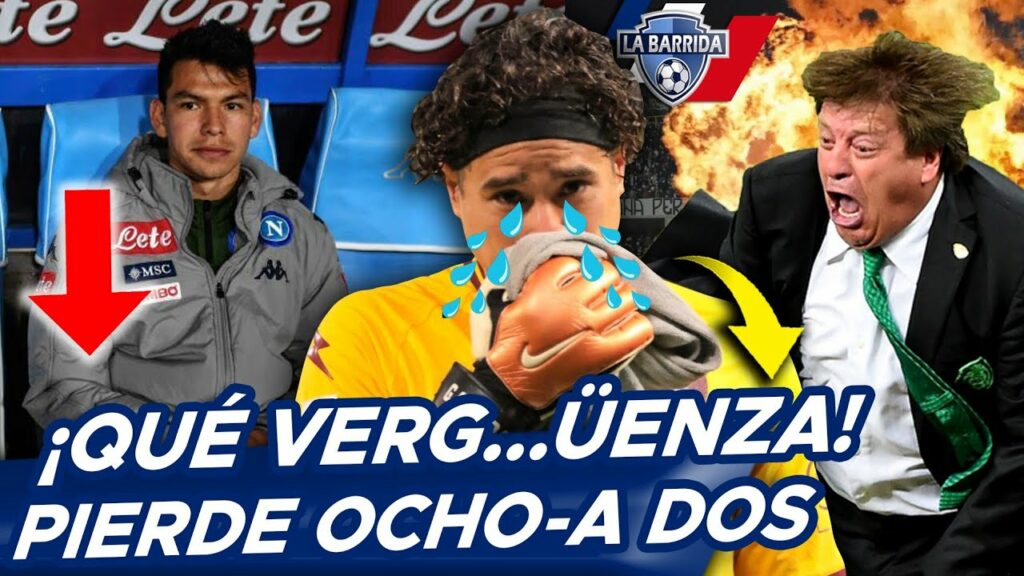 ¡ULTRAJARON A MEMO Y PASÓ VERGÜENZA EN EUROPA 8 A 2! ¡CHUCKY LOZANO AVANZADO SU PASE EN LA PREMIER!