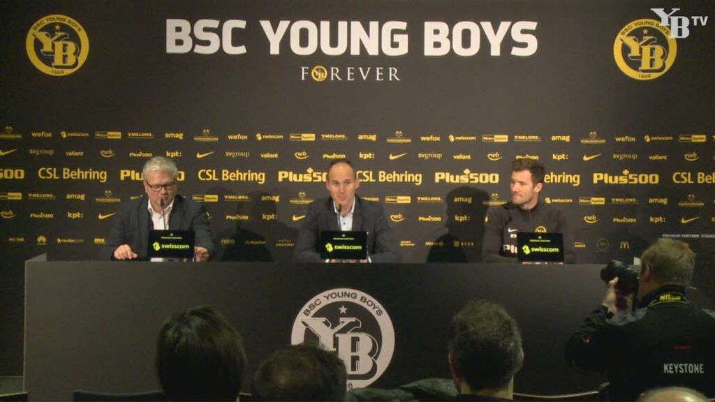 Pressekonferenz mit Steve von Bergen und Raphael Wicky