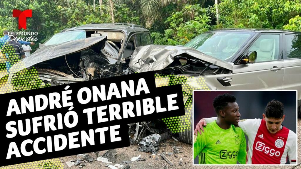 André Onana sufrió terrible accidente | Telemundo Deportes