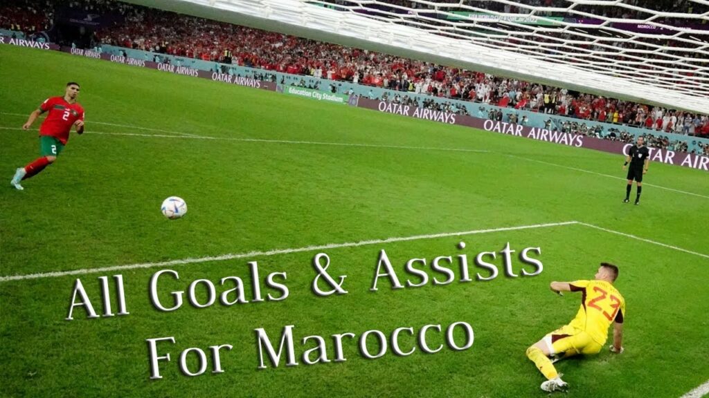 Achraf Hakimi 🔹️ All 15 Goals & Assists Marocco