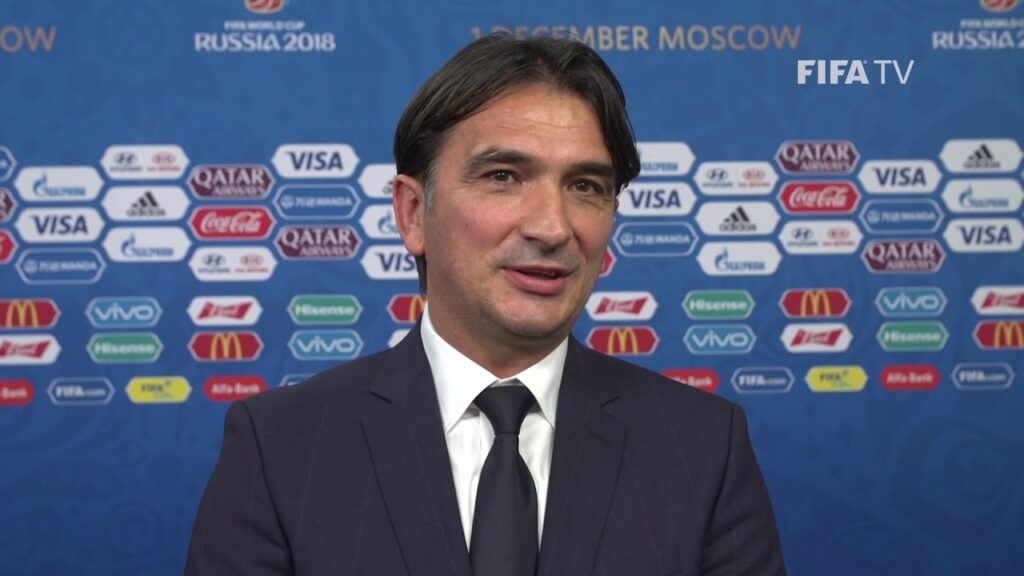 Zlatko DALIC – Croatia - Final Draw Reaction