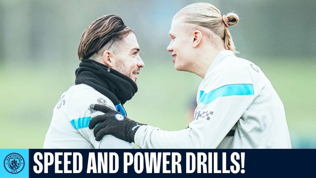 TRAINING PRE-SPURS! | Man City Training