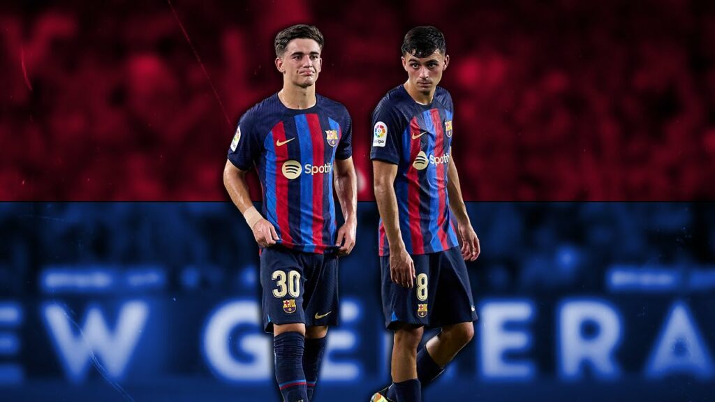 Pedri & Gavi en modo XAVI E INIESTA