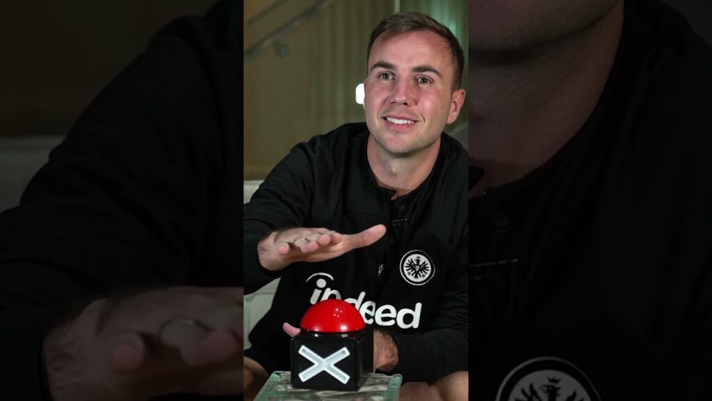 Anmachspruch von Kevin Trapp, Mario Götze sprachlos #Shorts