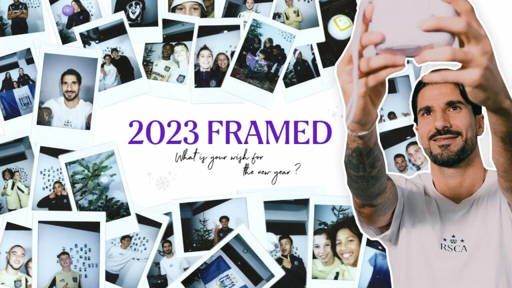 2023 FRAMED | RSC Anderlecht players express their wishes for the new year