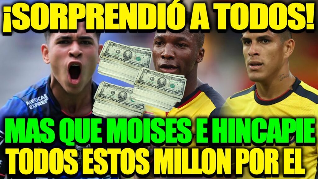 ¡SORPRENDENTE! MAS QUE PIERO HINCAPIE Y MOISES LOS MILLONES QUE PAGARAN POR KENDRY PAEZ A IDV ¡SORPRENDENTE! MAS QUE PIERO HINCAPIE Y MOISES LOS MILLONES QUE PAGARAN POR KENDRY PAEZ A IDV