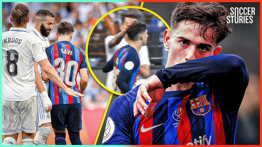 The Digusting Tactics Adopted By Real Madrid Players Towards Gavi