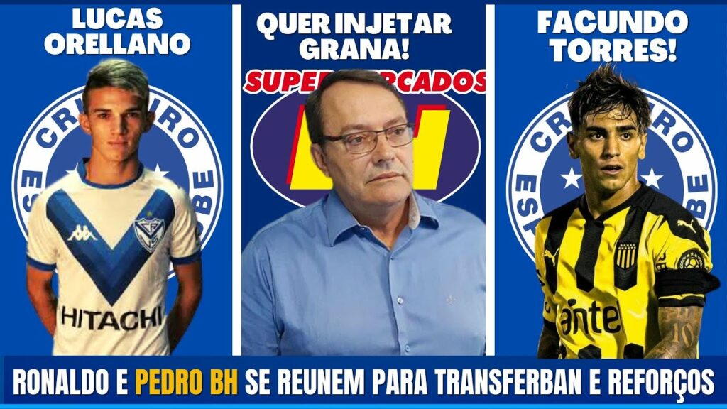 🔥 PEDRO BH esta no QATAR negociando com RONALDO! FACUNDO TORRES E LUCA ORELLANO e TRANSFERBAN!