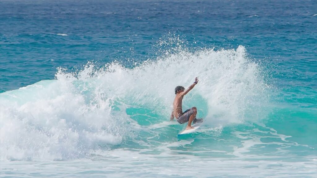 SURFING BARBADOS - Brandons Part II