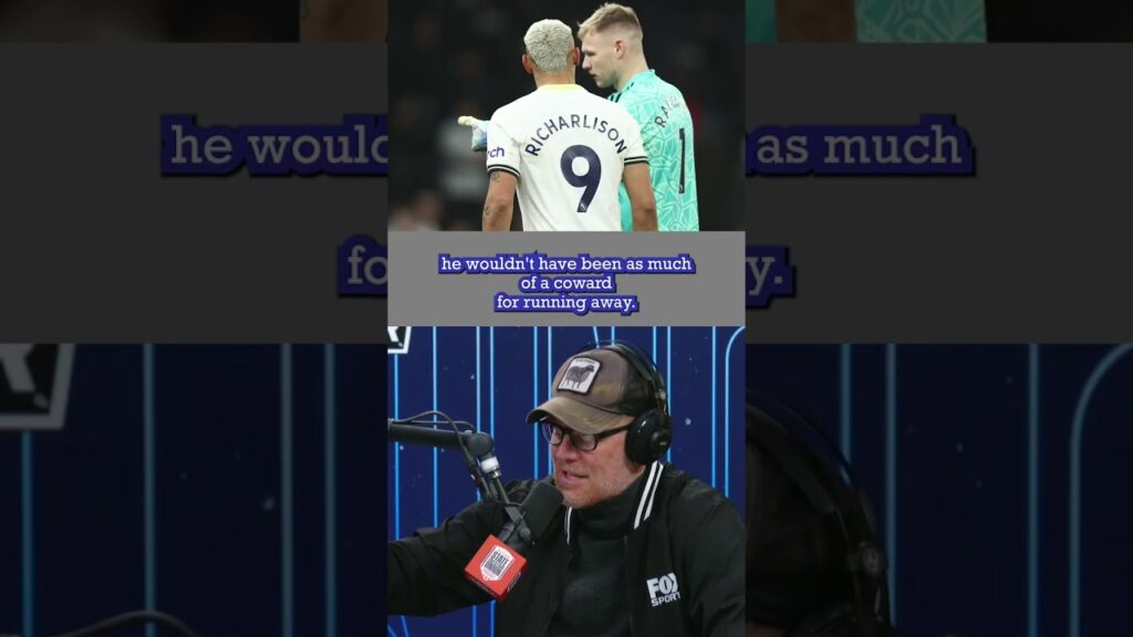 Alexi GOES OFF on Tottenham fam who kicked Arsenal's Aaron Ramsdale😳😳😳👀🍿 | #shorts #arsenal #spurs