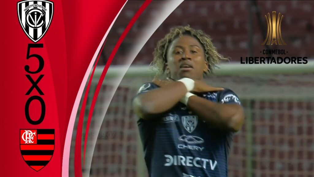 Independiente Dell Valle 5 x 0 Flamengo - Libertadores