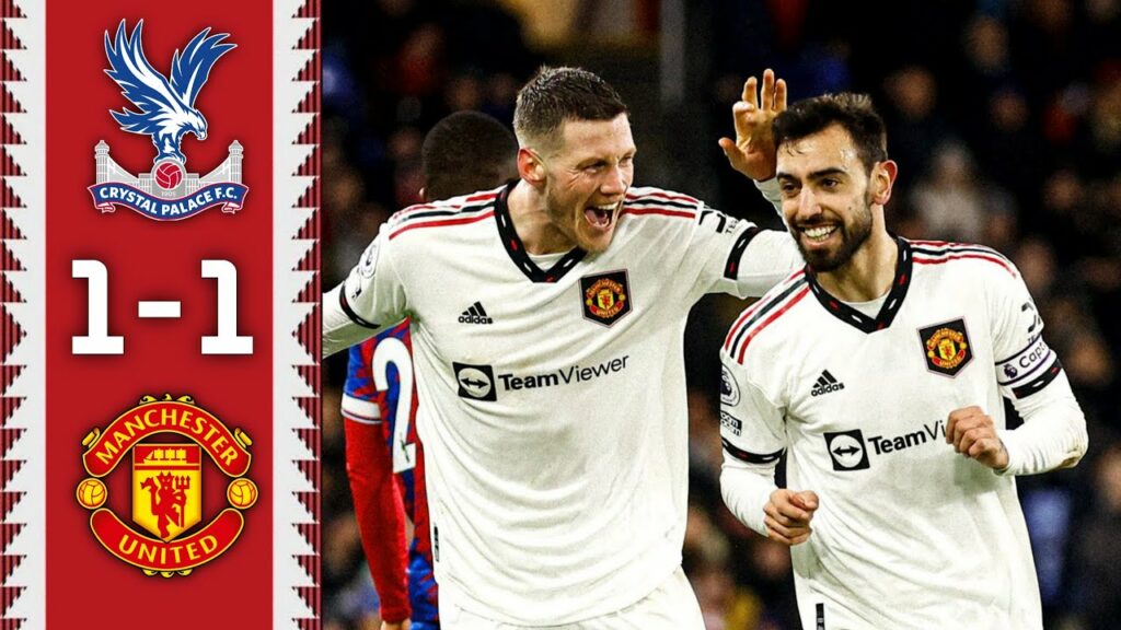 DITAHAN IMBANG ✅HASIL PERTANDINGAN MAN UNITED VS CRYSTAL PALACE 1-1 🥰 BRUNO GOL ! DEBUT🔴Berita MU