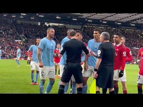 Casemiro Vs Rodri in Manchester Derby match!!🔥👊🥵