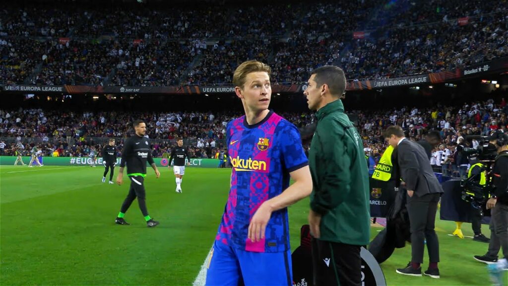 Amazing Frenkie De Jong vs Eintracht Frankfurt | 4K ULTRA HD (Home) UEL | 2022 |