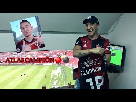 ANDRES GUARDADO LLORANDO DE FELICIDAD POR CAMPEONATO DE ATLAS...