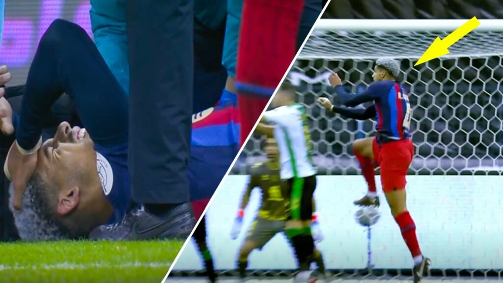 Ronald Araujo is such a WARRIOR